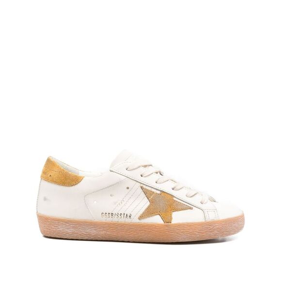 GOLDEN GOOSE Shoes - Golden Goose Women Super-Star Leather Sneakers